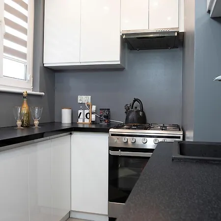 公寓 Luxus Apartament Alex 格丁尼亚
